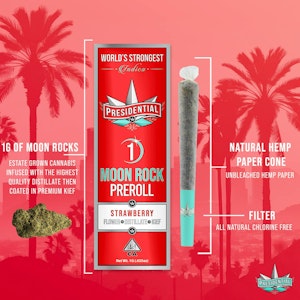 PRESIDENTIAL - Presidential Moon Rock Preroll - Strawberry (1g)