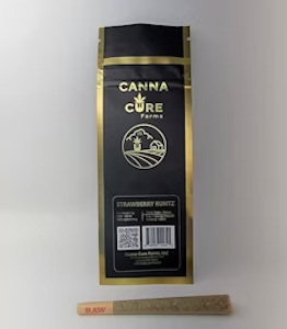 CANNA CURE FARMS - Canna Cure Farms- Strawberry Runtz- 1g Preroll