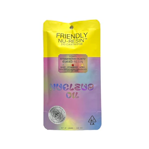 Friendly Brand - Friendly Brand Strawberry Runtz Cured Resin Cartridge 1.0g