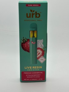 URB - URB-Strawberry Shortcake Dispo 2.7g