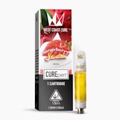 West Coast Cure - 510 Cartridge - Indica - Strawberry Shortcake - (1g)