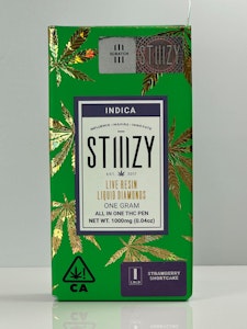 STIIIZY - Stiiizy 1g Strawberry Shortcake Liquid DIamonds AIO Disposable PD