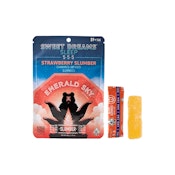 Sweet Dreams Strawberry Slumber 5:5:5 150mg 5 Pack Gummies - Emerald Sky