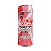 Uncle Arnie's Strawberry Sodapop 100mg 12oz