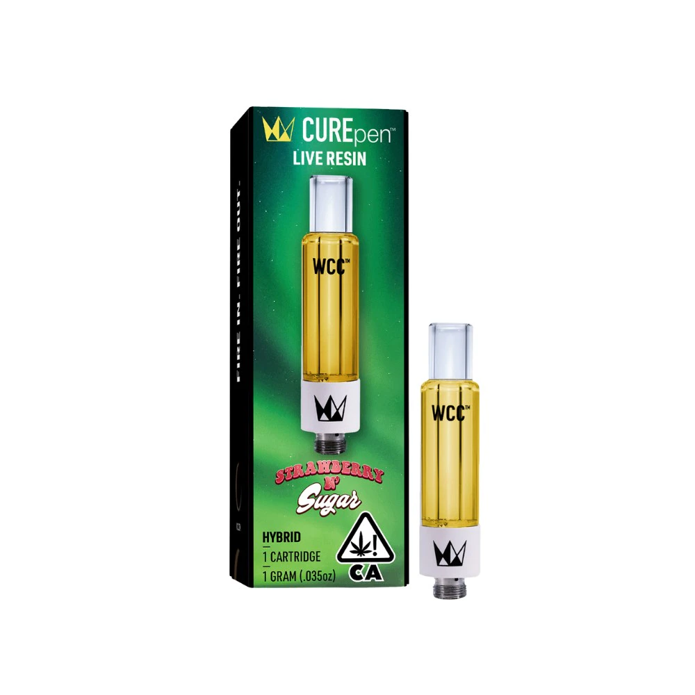 West Coast Cure - West Coast Cure Strawberry n' Sugar Live Resin Cartridge 1.0g Main Image