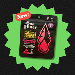 FIVE STAR EXTRACTS BY: TRUE NORTH COLLECTIVE - Strawberry Sunburst - Full Spectrum One Hitter