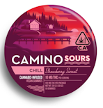 Kiva Camino Sours Indica 100mg Strawberry Sunset