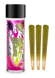 CALI-BLAZE - Strawberry 3Pk Tarantula