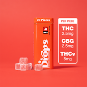 Strawberry, Pure Energy, 1:1:2 THC:CBG:THCV, 20 pack