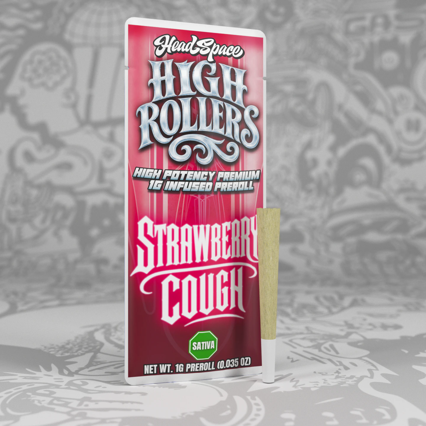Headspace - HeadSpace - Strawberry Cough High Roller Main Image