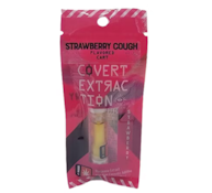 Covert Extraction - Strawberry Cough Flavored Cart, Distillate Blend