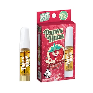 Papa's Herb - Papa’s Herb - 1g Cartridge (Strawberry Cough-Sativa)