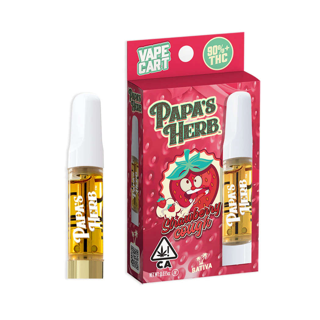 Papa's Herb - Papa's Herb - 1g Cartridge (Strawberry Cough-Sativa) Main Image