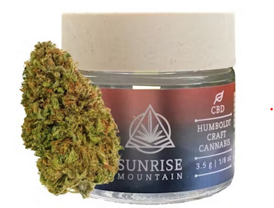 Sunrise Mountain Farms - SUNRISE MOUNTAIN FARMS - Strawberry G - CBD Flower - 3.5G