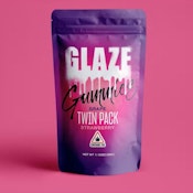 Glaze | Strawberry/Grape Twin Pack | 200mg - 20pc | Gummy