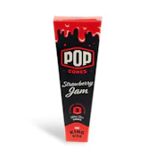 Pop Cones - Strawberry Jam King Size 3 Pack