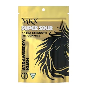 MKX - MKX - SUPER SOUR Strawberry Kush Gummies 200MG (10x20MG)