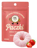 PACZKI - Strawberry - 200mg Live Rosin Gummie Main Image