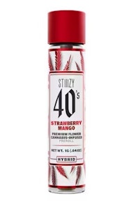 STIIIZY -  [STIIIZY] INFUSED PREROLL - 1G - Strawberry Mango (H)
