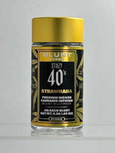 STIIIZY - Stiiizy 40's .5g Strawnana Infused Mini-Blunts 5pk 