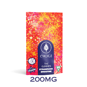 Choice Chews - Strawnana Smoothie - 200MG