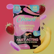 Strawnana Smoothie A.M. - Fast Acting 200mg Gummies
