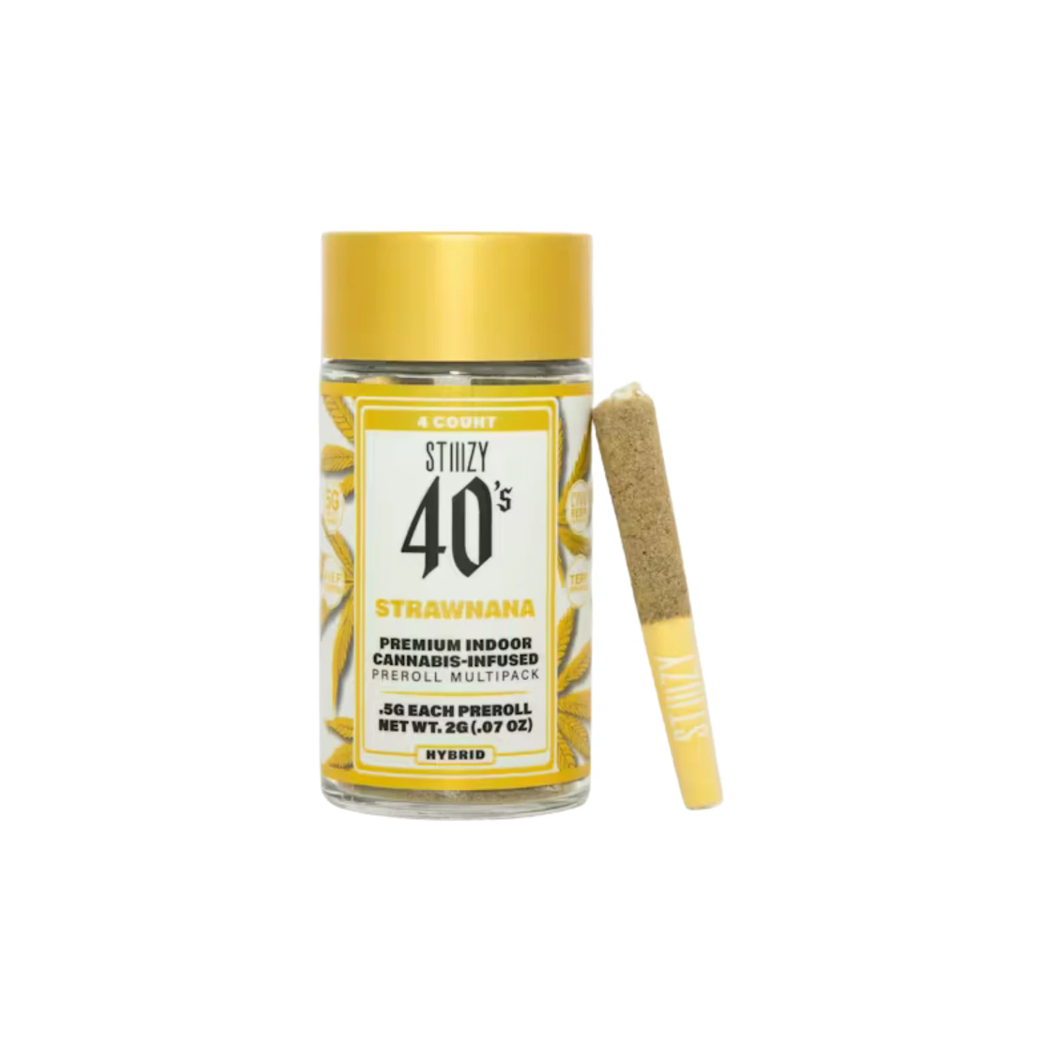 STIIIZY - Stiiizy 40's Joints- Strawnana 0.5G (ea) 5 Pack Main Image