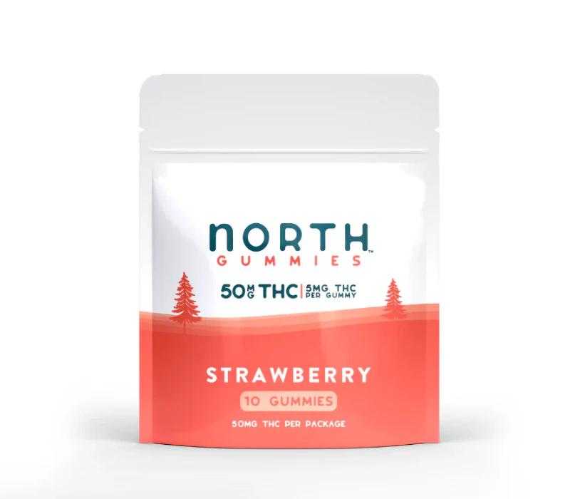 NORTH CANNA -  North | Gummies 5mg | Strawberry | 10 ct Main Image