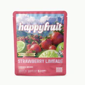 Happy Fruit - Strawberry Limeade Rosin Gummies THC:THC-V 2:1 5ct 100mg