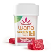 Strawberry Lemonade | 1:1 THC:CBD | Gummies | 20pk | 100mg