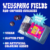 RSO Sugar Free Blueberry Gummies