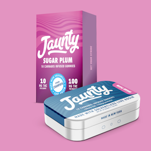 JAUNTY - Jaunty- Live Rosin Gummy- Sugar Plum 100mg