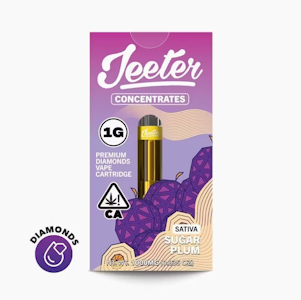Jeeter - Jeeter - 510 Cartridge - Liquid Diamonds - Sativa - Sugar Plum - (1g)