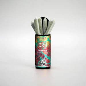 Cru - CRU | Pre-Roll Pack | Sugar Plum | [3g] 6pk | Sativa