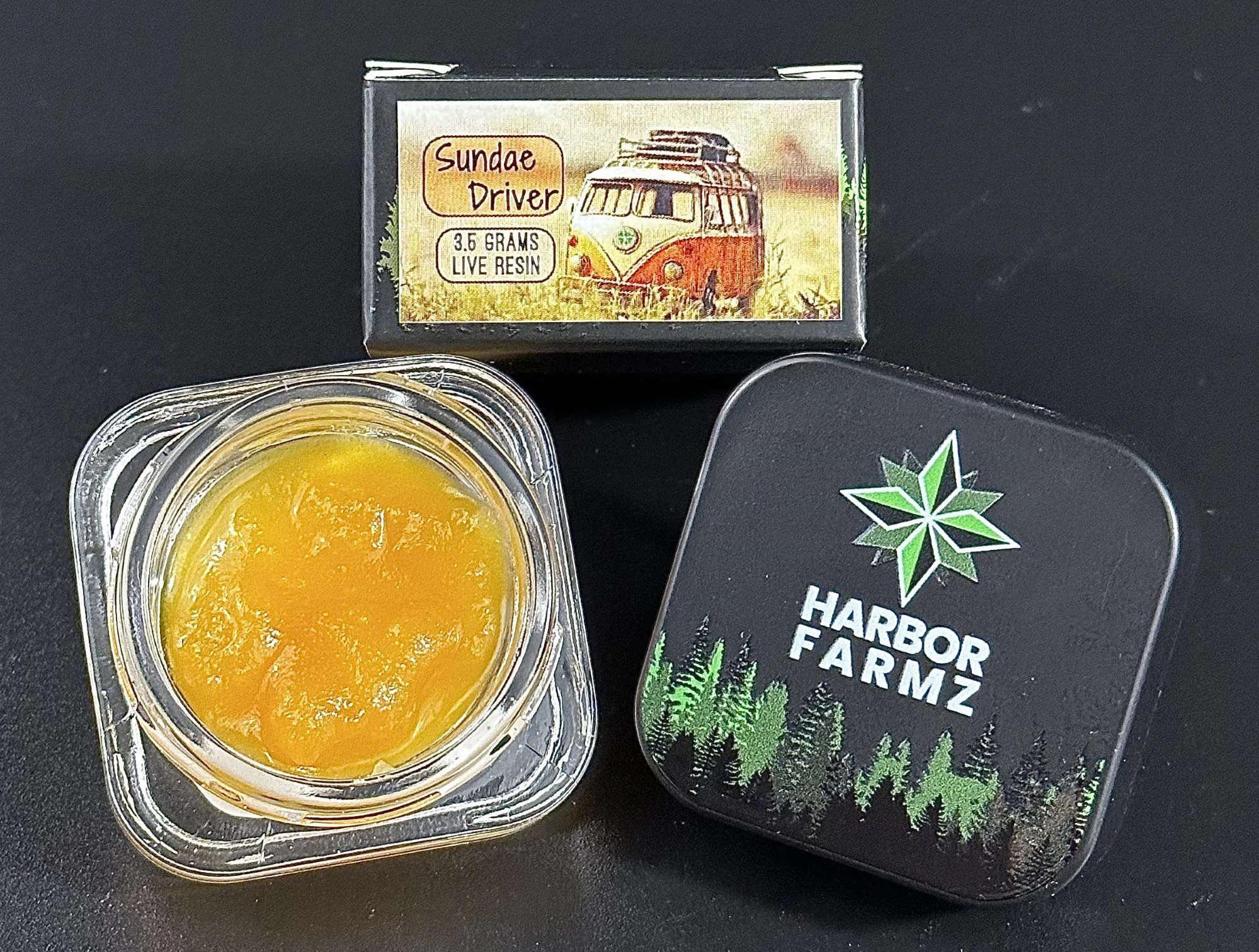 Harbor Farmz - Harbor Farmz - Sundae Driver Live Resin - 3.5g Bucket Main Image