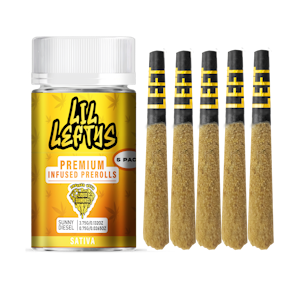 Left Coast - Lil Leftys | Sunny Diesel | Infused Preroll 5pk | 3.75g