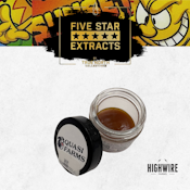 Five Star Extracts Cured Badder Sunset MAC 7g Bucket