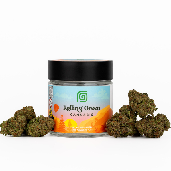 Rolling Green Cannabis - Sunset Zkittlez - 3.5g - Flower