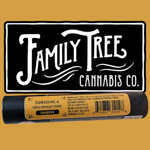 Family Tree Cannabis Co. - Family Tree | Sunshine #4 | Indica | 23.88% THC | 0.9G