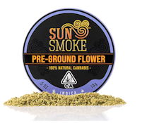 SUNSMOKE Pre-Ground Flower 1/2oz Tin (Indica) 22.1