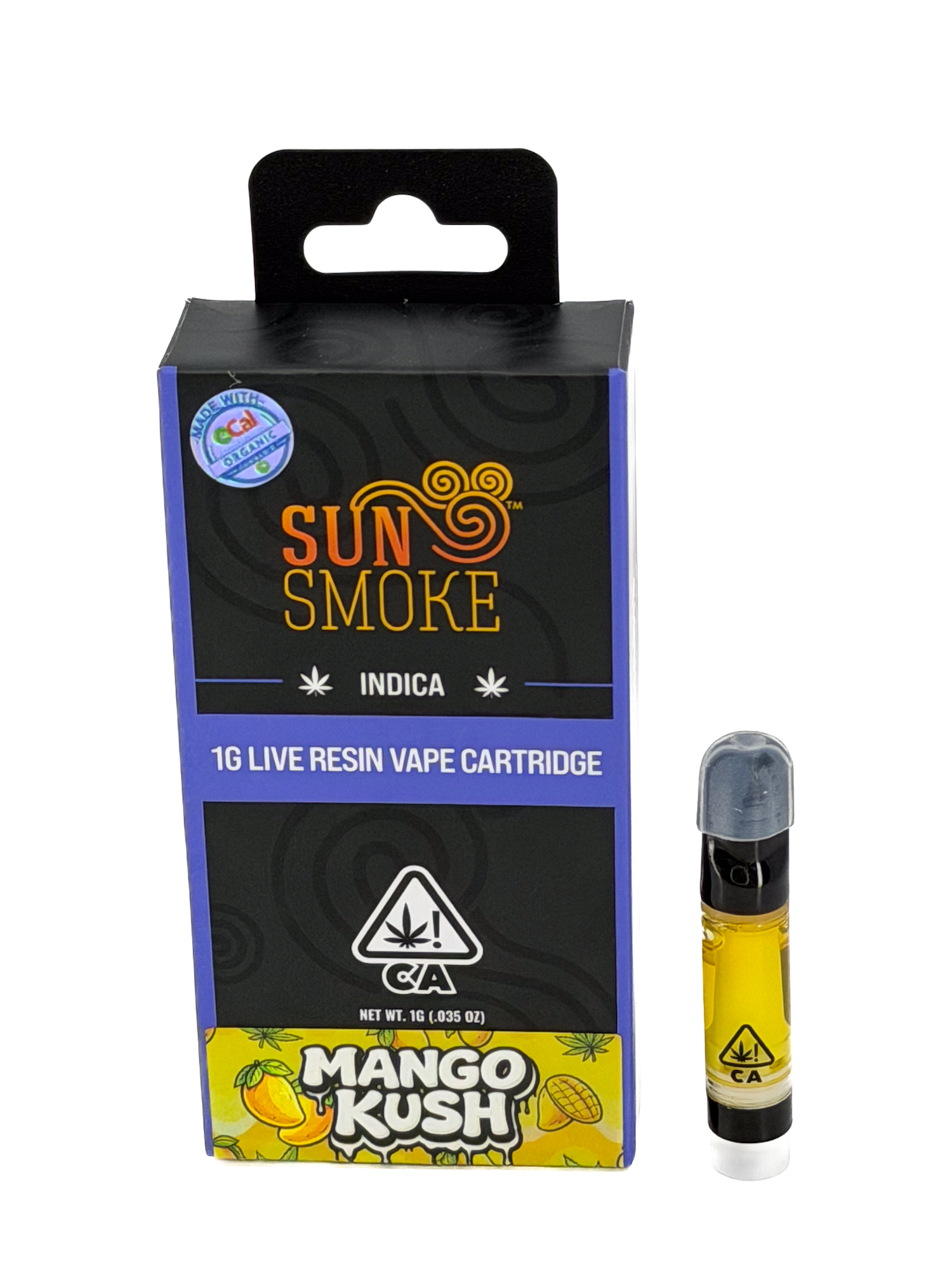 SunSmoke | Mango Kush | Live Resin | Cartridge