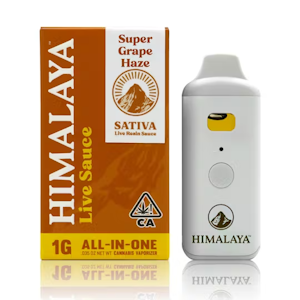 HIMALAYA - Himalaya | Super Grape Haze | Live Sauce | All-In-One