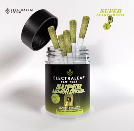 ElectraLeaf - Super Lemon Diesel 5 Pack Pre Roll 2.5G Main Image