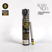 Electraleaf | Super Lemon Diesel x Papaya Rosin | Infused Preroll | 1g