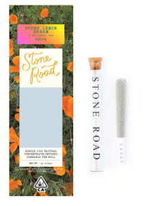 STONE ROAD - Stone Road - 1g Hash & Diamond Infused Pre-Roll - Super Lemon Dream