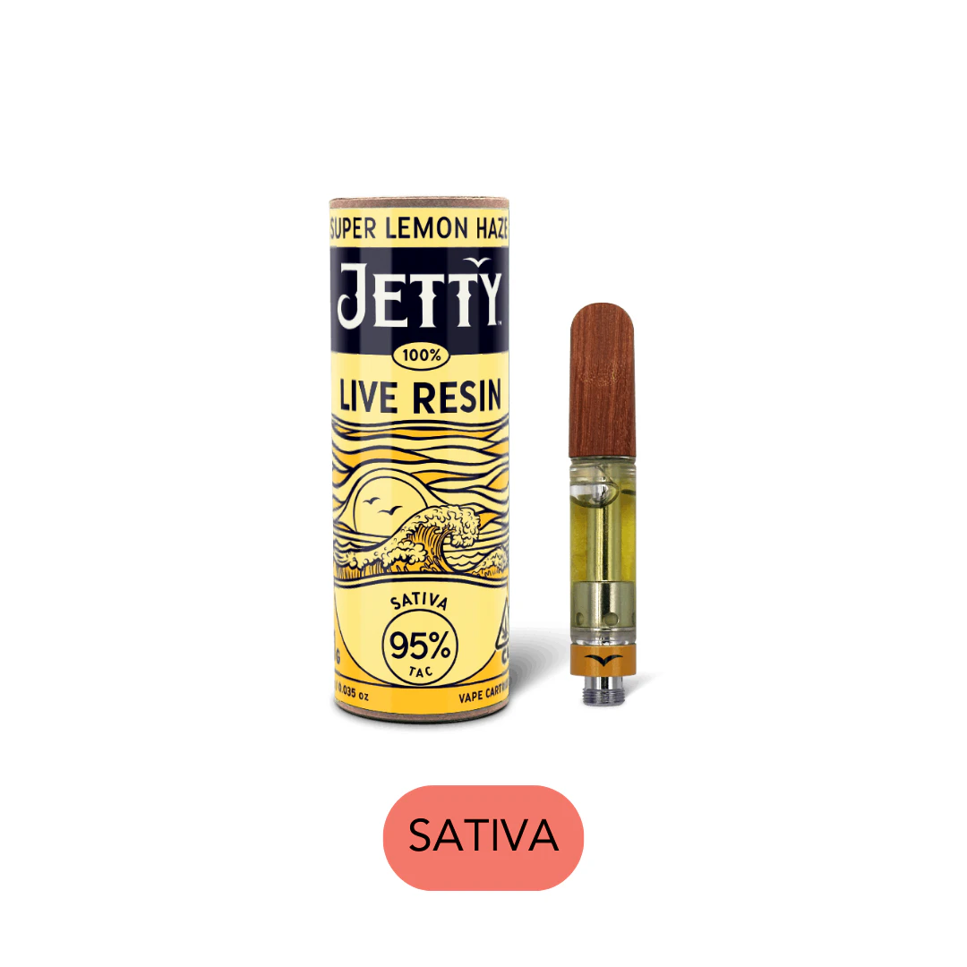 Jetty - Jetty - Live Resin - Super Lemon Haze - Vape Cart - 1.0g Main Image