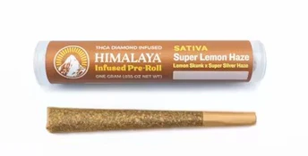 Himalaya 1g Super Lemon Haze Infused Preroll