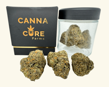 CANNA CURE FARMS - Canna Cure Farms- Super Lemon Haze 3.5g jar