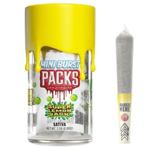 PACKS - Packs Mini Bursts - Super Lemon Jack - 5pk