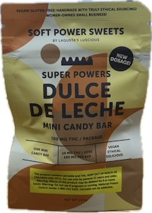 SOFT POWER SWEETS - Soft Power Sweets | Dulce De Leche Mini Bar | 100mg
